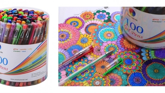 100-Pack Smart Color Art Gel Pens Just $16.99 (reg. $60) @ Amazon