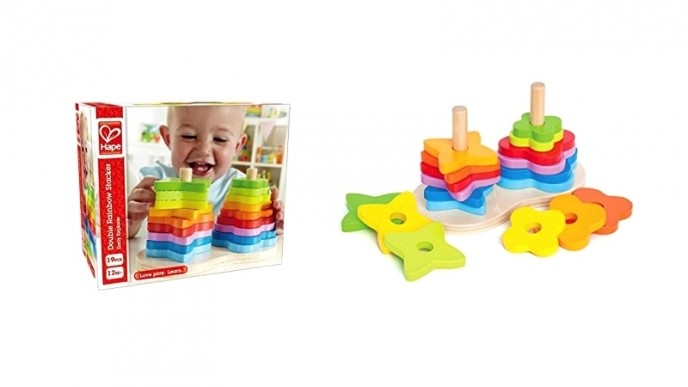 Hape Double Rainbow Stacker Just $11 (reg. $20) @ Amazon