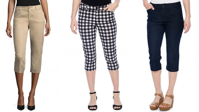 St. John's Bay Secretly Slender Capris Only $12 @ JC Penney