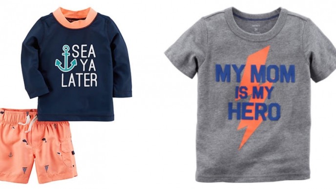 Save 75% Off Carter’s Bodysuits, Swimwear & Pajamas @ JC Penney