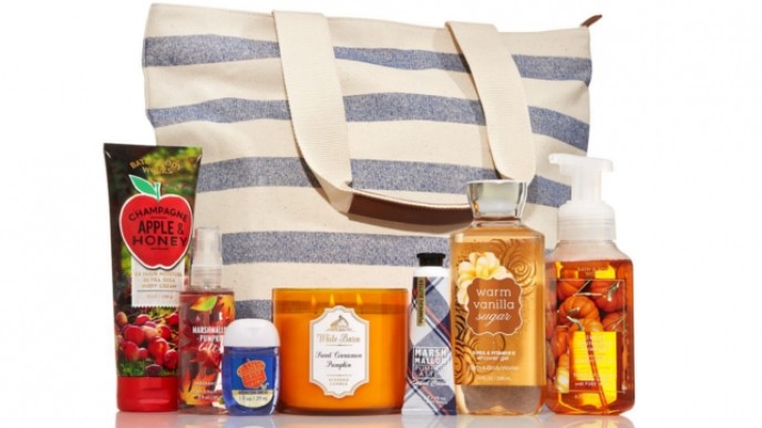Fall Favorites Tote Bundle Only $30 @ Bath and Body Works