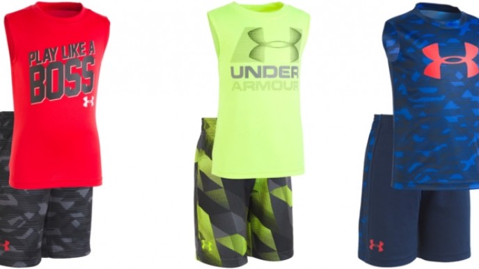 Kids Under Armour Tank And Short Sets Only $15 @ Kohl's