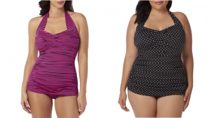 Women's Simply Slimming Swimsuits Down To $6 @ Walmart