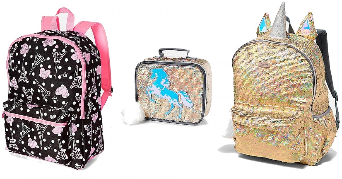 5 Lunch Tote With Any Backpack Purchase Justice