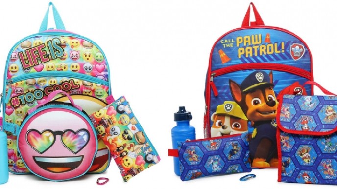 5 Piece Backpacks Down To $7 @ Hollar