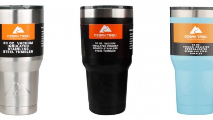 Big 30 Ounce Ozark Trail Double-Wall Tumblers $5 @ Walmart
