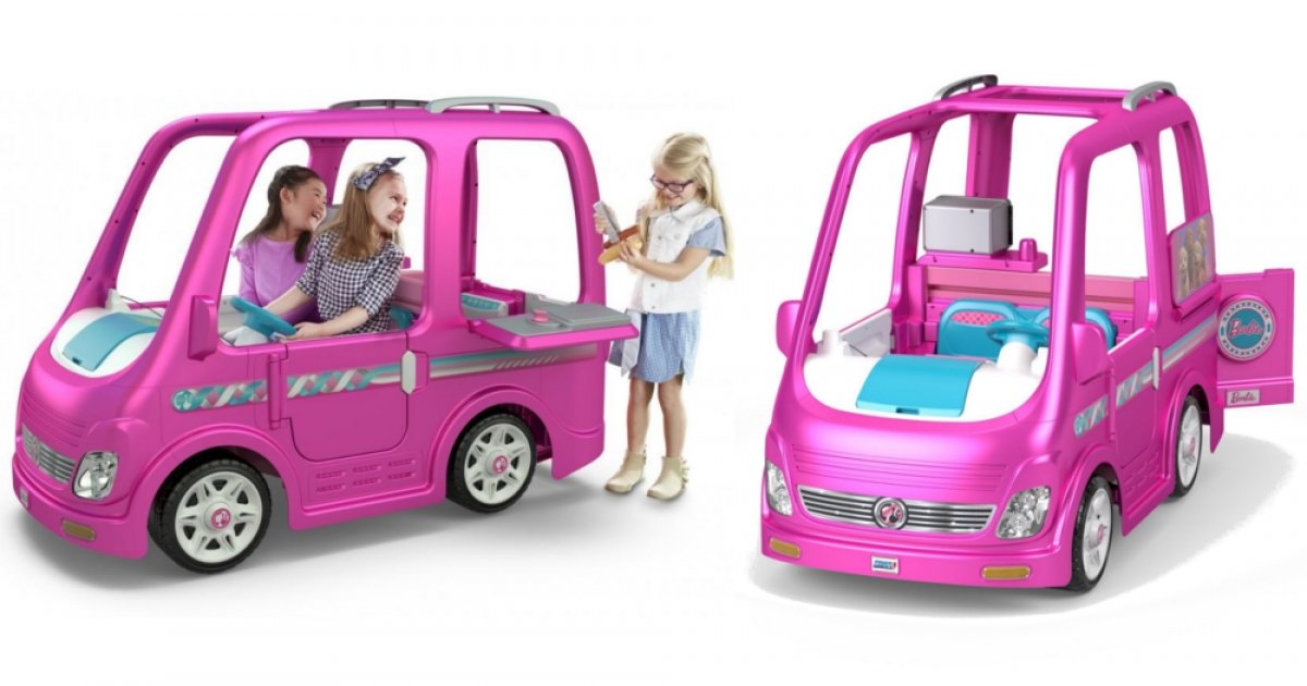 Pre-Order Your Power Wheels Barbie Dream Camper Now @ Walmart