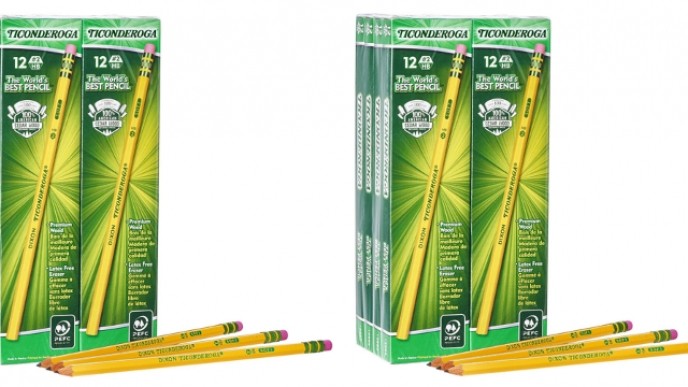 96 Ticonderoga Wooden Pencils Down To $9.96 @ Amazon