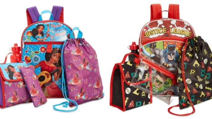 5 Piece Backpack Sets Down To $14 @ Macy's