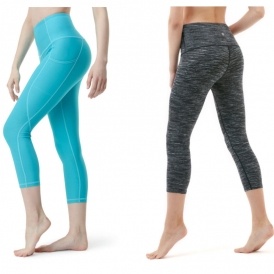Tummy Control Yoga Pants $14 @ Amazon