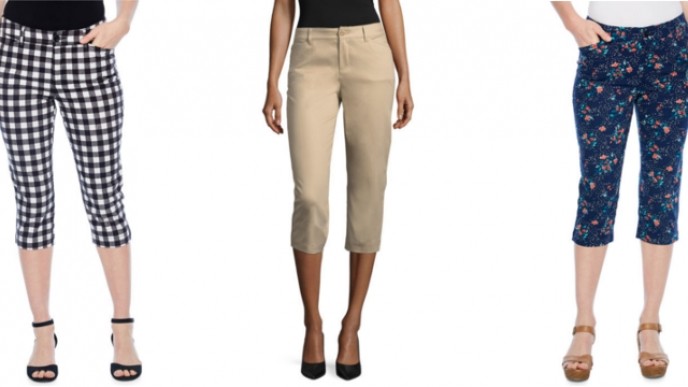 Secretly Slender Capri's Down To $9.74 @ JC Penney