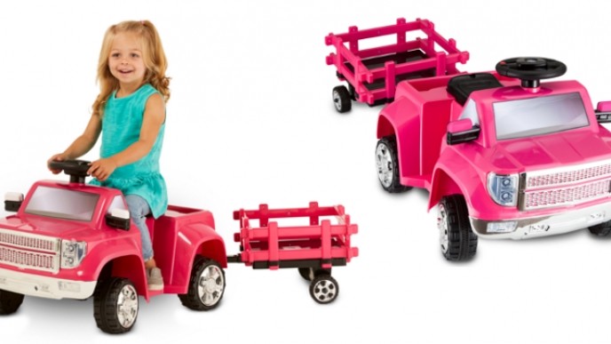 Battery Powered Hauling Truck And Trailer Just $40 @ Walmart