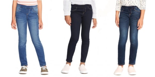 Girls Pull-On Skinny Jeggings Just $8 @ Old Navy