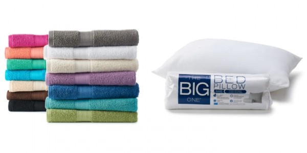 The Big One Bath Towels And Pillows Just $3 @ Kohl's