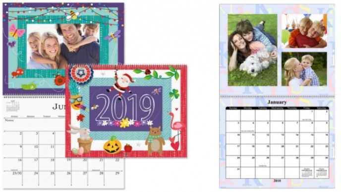 FREE Personalized 2019 Calendar @ Shutterfly