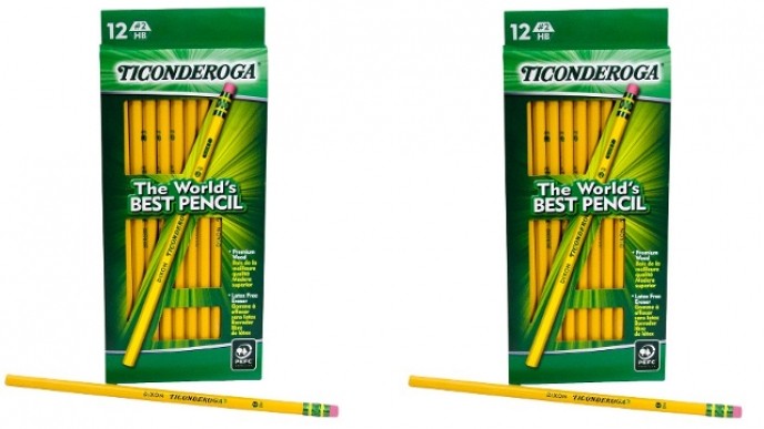 Pack Of 12 Ticonderoga Pencils Just $1 @ Office Depot
