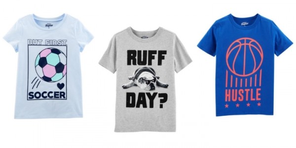 Kids T-Shirts Buy 1 Get 2 Free Today Only @ OshKosh