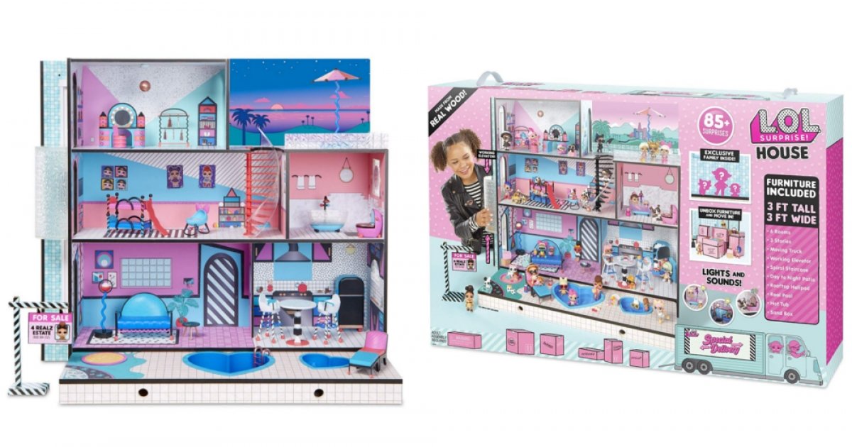 The L.O.L. Surprise Doll House Is Available @ Amazon