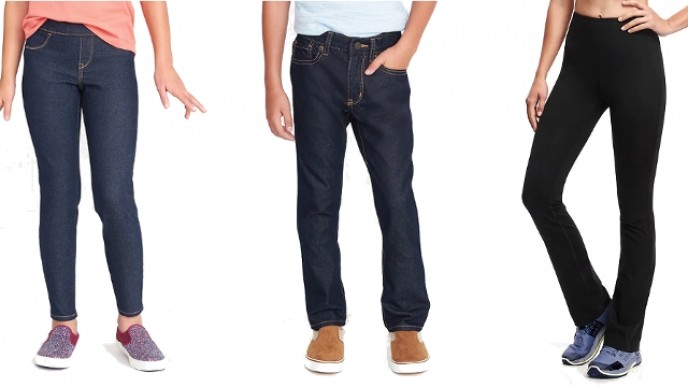 Kids Jeans Just $6 + 50% Off All Activewear @ Old Navy