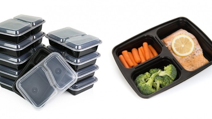 20 Pack Meal Prep Containers Under $12 @ Amazon