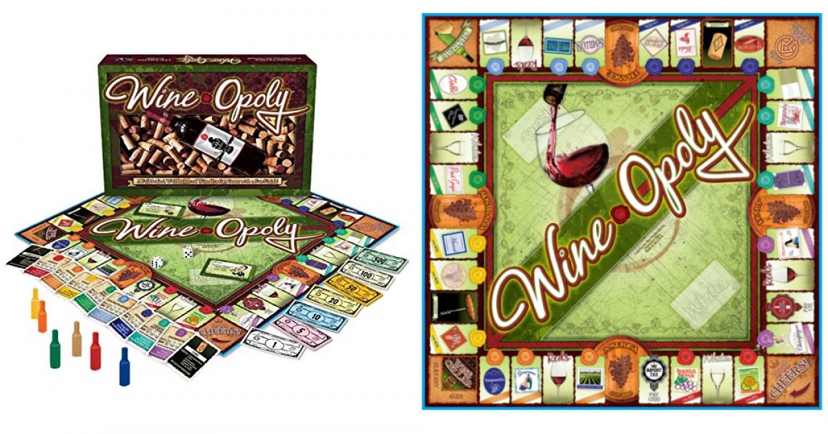WineOpoly Board Game Just 19.69 Amazon