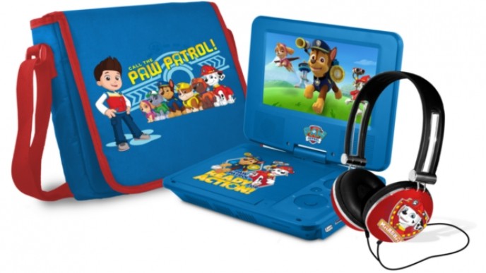 Paw Patrol Portable DVD Player Set Down To $45 @ Walmart