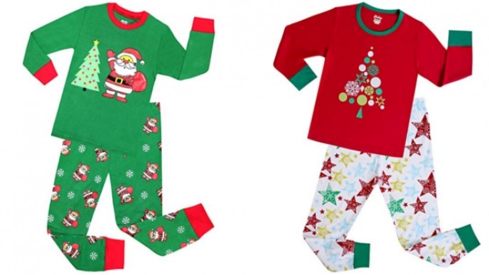 Kids Christmas Pajamas From $4 @ Amazon