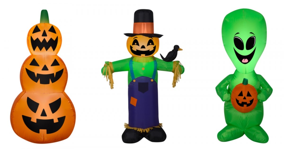 Light Up Outdoor Halloween Inflatables Just 15 Walmart