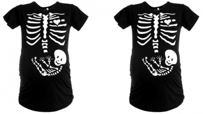 Maternity Baby Skeleton T-Shirt Just $10 @ Amazon