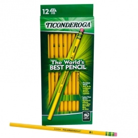 12 Ticonderoga Pencils $1 @ Office Depot