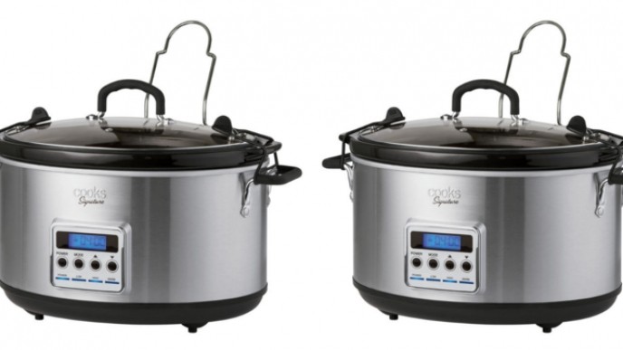 Crock Pot® 8-Quart Black Stainless Programmable Slow Cooker-JCPenney,  Color: Black St Steel