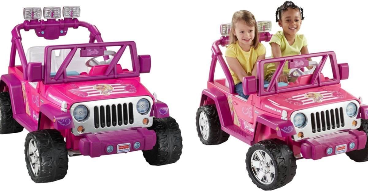 power wheels barbie deluxe jeep wrangler