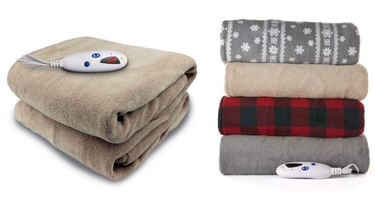 Heated ExtraLong Microplush Throws Down To 25 Kohl's