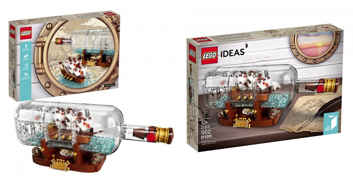 lego ship in a bottle walmart