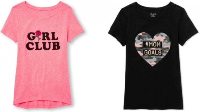 Matching Mommy And Me T-Shirts Just $3 @ Children's Place