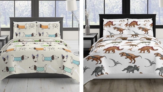 Kids Quilt Sets Just $17.79 Today Only @ Zulily