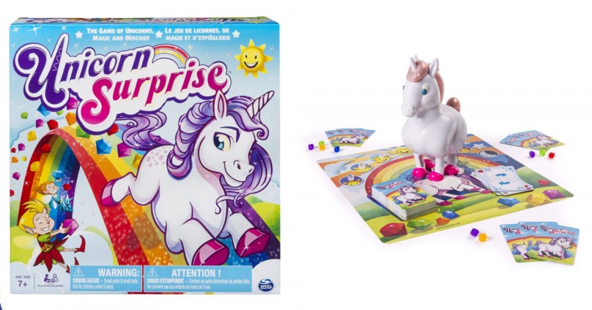unicorn surprise board game just 15 at amazon
