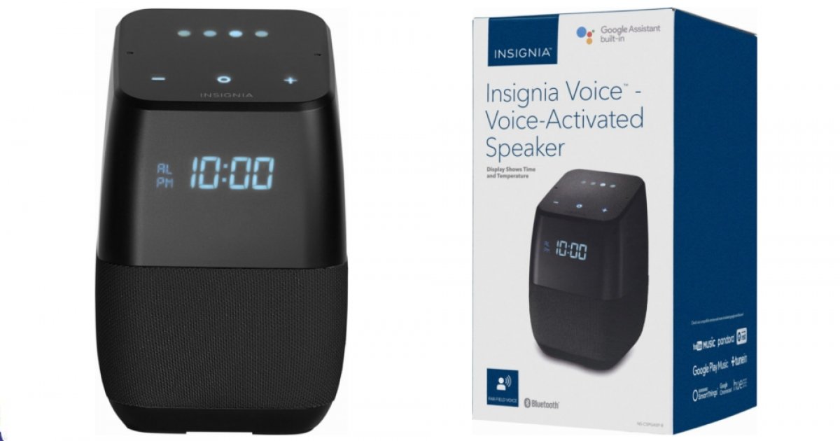 Insignia Google Assistant Speaker Just $20 @ Best Buy