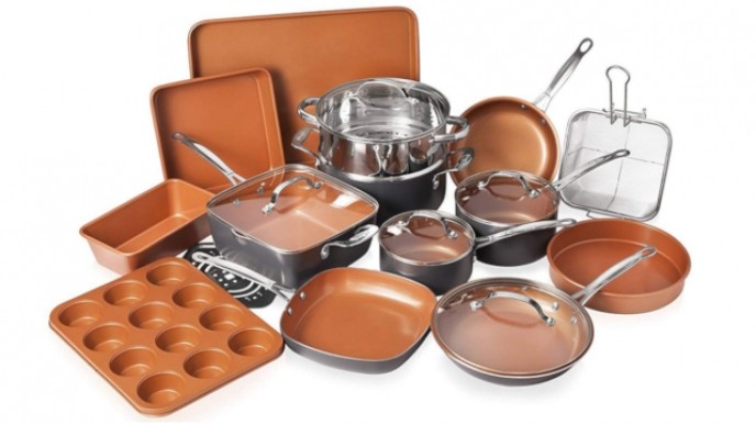 Gotham Steel Cookware And Bakeware Set Now 63% Off @ Macy's