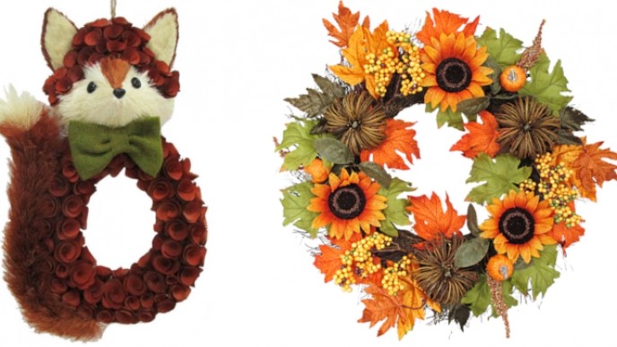 Save 80% Off Autumn Door Wreaths Today Only @ Joann
