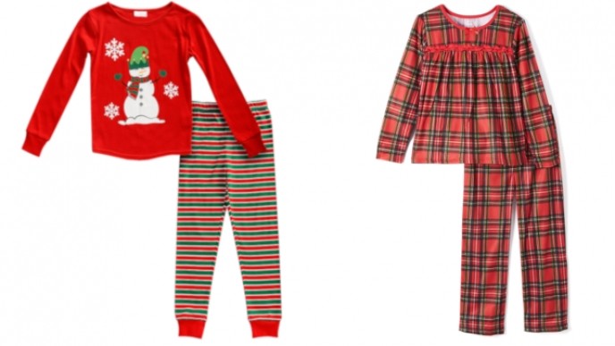 Christmas Pajamas For The Family Just $6.79 @ Zulily