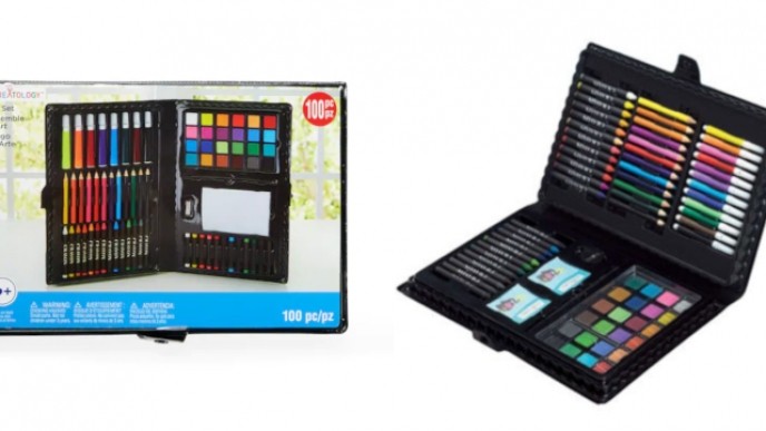 Kids 100 Piece Art Set Just $2.50 @ Michaels