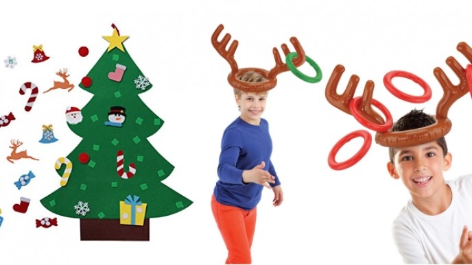 26 Piece Christmas Tree + Deer Antler Ring Toss Just $11 @ Amazon