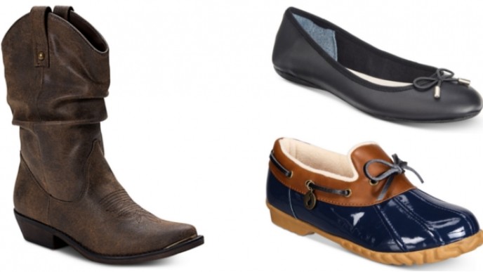 macy's flash sale on shoes