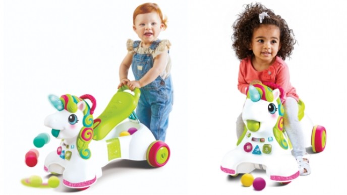 3-In-1 Poppin Balls Unicorn Ride-On Just $39.82 @ Walmart