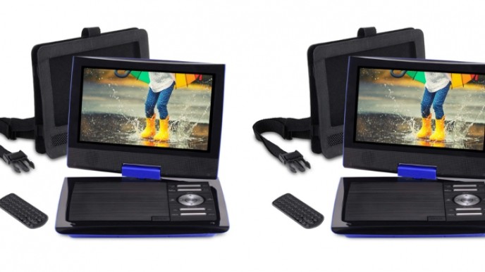 11 Inch Portable DVD Player Set Just $29 @ Amazon