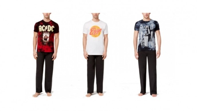 Men's Bioworld Character Pajama Sets Just $6 @ Macy's