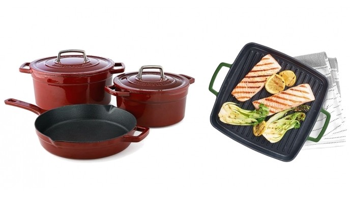 Martha Stewart Cast Iron Cookware Up To 70% Off @ Macy's