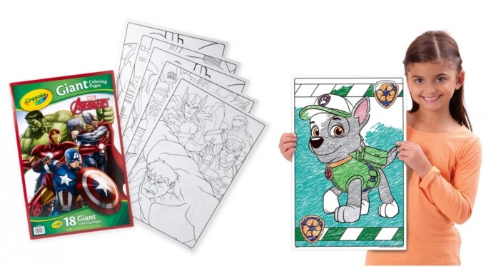 18 Giant Coloring Posters From $1.52 @ Target