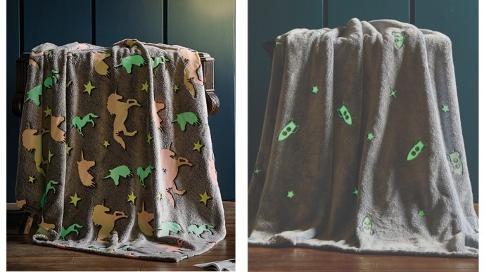 Glow In The Dark Throws Just $15 Shipped @ Zulily